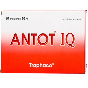 Siro Antot IQ Traphaco hỗ trợ sự phát triển toàn diện của não bộ (20 ống x 10ml)