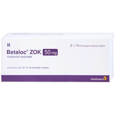 Thuốc Betaloc Zok 50mg (28 viên)