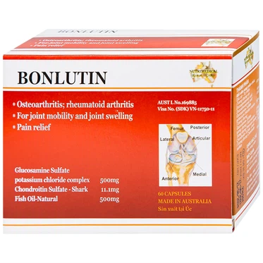 Thuốc Bonlutin Catalent (4 vỉ x 15 viên)