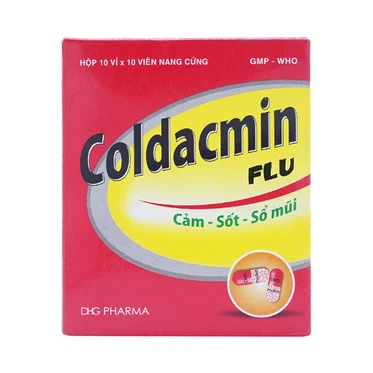 Thuốc Coldacmin DHG  (10 vỉ x 10 viên)