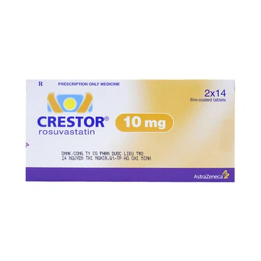 Thuốc Crestor 10mg AstraZeneca (28 viên)