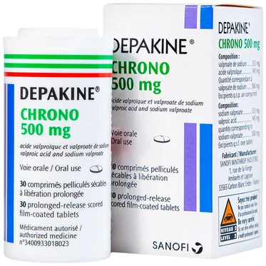 Thuốc Depakine 500mg Sanofi  (30 viên)