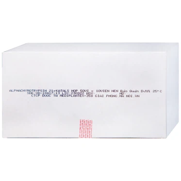Thuốc Alphachymotrypsin Mediplantex  (500 viên)