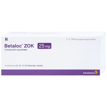 Thuốc Betaloc Zok 25mg AstraZeneca (14 viên)