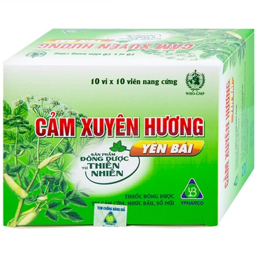 Thuốc Cảm Xuyên Hương Yên Bái (10 vỉ x 10 viên)