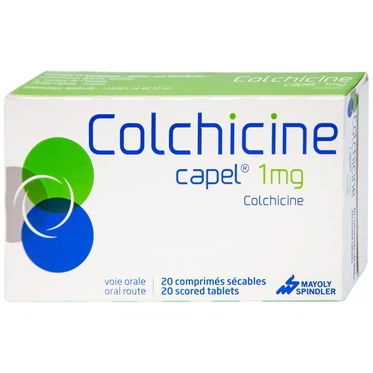 Thuốc Colchicine Capel 1mg Captek  (20 viên)