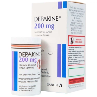Thuốc Depakine 200mg Sanofi (40 viên)