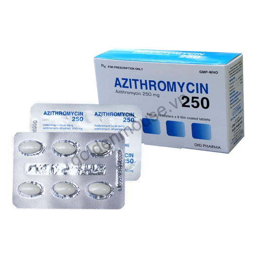 Azithromycin 250- (Zaromax) (H/60v) - HG