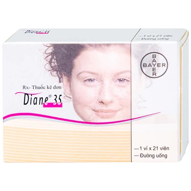Thuốc Diane 35 Bayer  (1 vỉ x 21 viên)
