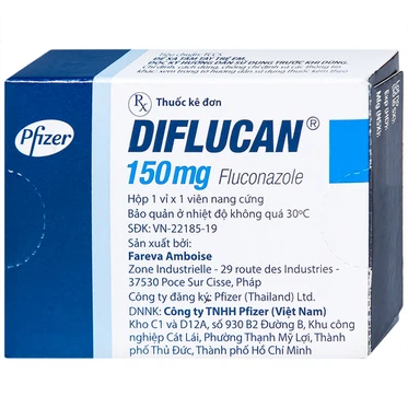 Thuốc Diflucan 150mg Pfizer (H/1 vỉ*1v)-Pháp