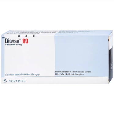Thuốc Diovan 80mg Novartis (2 vỉ x 14 viên)