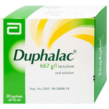 Thuốc Duphalac Abbott  (20 gói x 15ml)