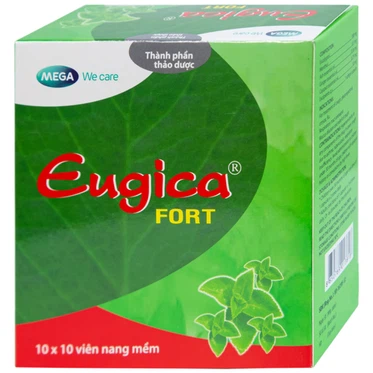 Thuốc Eugica Fort DHG  (10 vỉ x 10 viên)