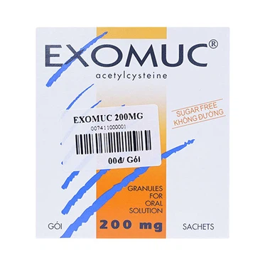 Thuốc Exomuc 200mg Bouchara (30 gói)