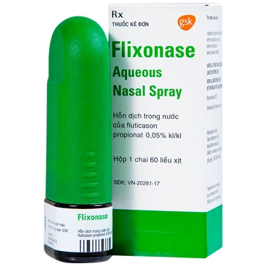 Xịt mũi Flixonase 0.05% GSK  ( H/1lọ )