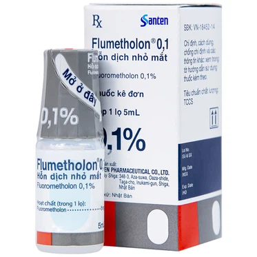 Thuốc nhỏ mắt Flumetholon 0.1% Santen  (5ml)