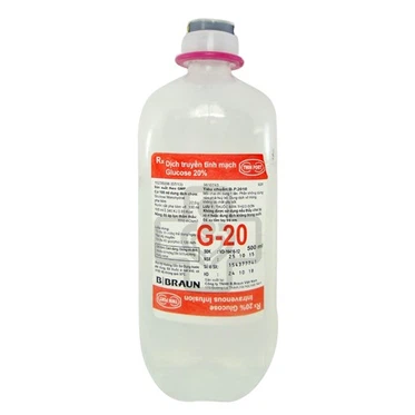 Dịch truyền Glucose 20% Brawn  (500ml)