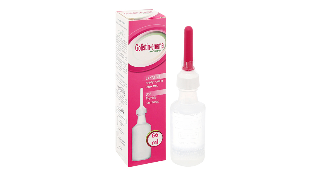 Dung dịch thụt trực tràng Golistin-enema For Children  66ml