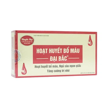 Viên uống Hoạt Huyết Bổ Máu Đại Bắc  (30 viên)