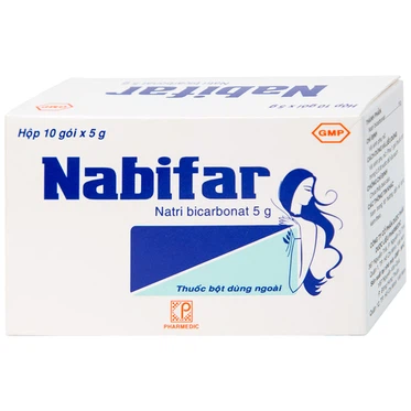 Thuốc bột Nabifar Pharmedic  (10 gói x 5g)