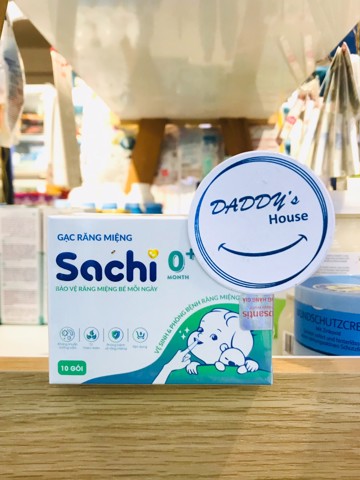 Gạc Vệ Sinh Răng Miệng Sachi (H/10gói)