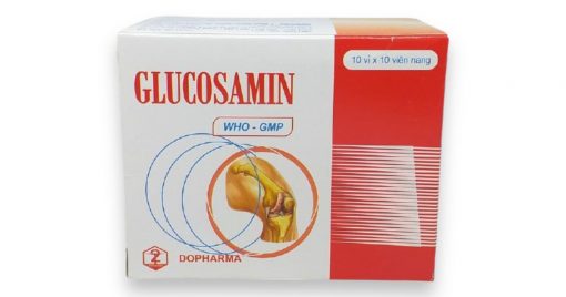 Glucosamin 250mg hộp 10 vỉ x 10 viên nang TW2 Dophrma