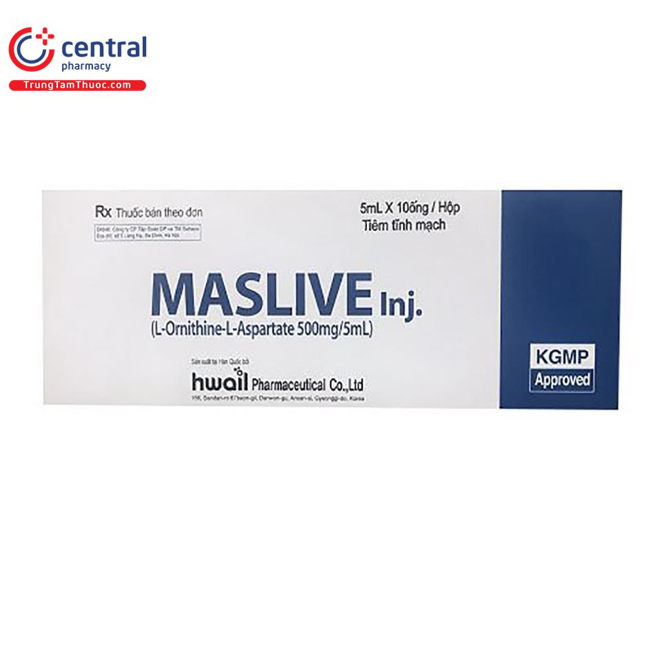Maslive ( L-ornithine) 500mg/5ml - HQ