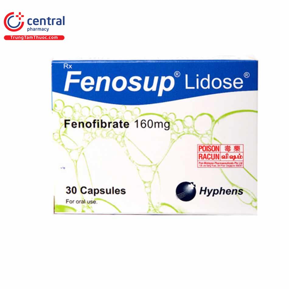 Lipanthyl 160mg ( Fenosup)