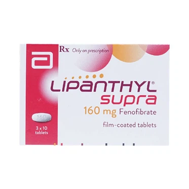 Thuốc Lipanthyl Supra 160mg Abbott  (3 vỉ x 10 viên)