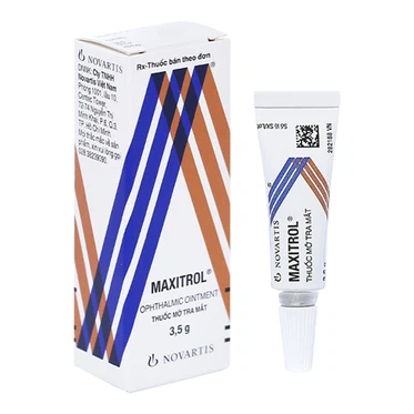 Thuốc mỡ tra mắt vô trùng Maxitrol Alcon  (3.5g)