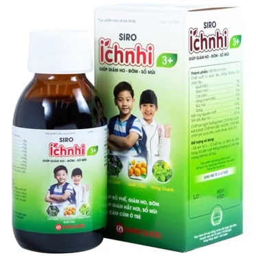 Siro Ho Cảm Ích Nhi 3+ Nam Dược  (90ml)
