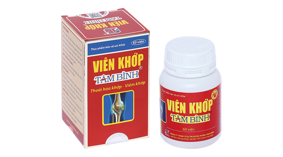 Viên khớp Tâm Bình lọ 60 viên