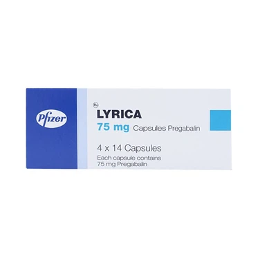 Thuốc Lyrica 75mg Pfizer  (4 vỉ x 14 viên)
