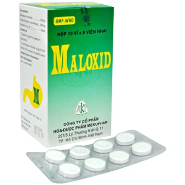 Thuốc Maloxid Mekophar  (10 vỉ x 8 viên)