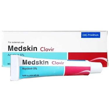 Thuốc Medskin Clovir 5% DHG  (5g)
