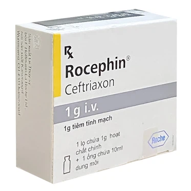 Rocephin 1g (tiêm)