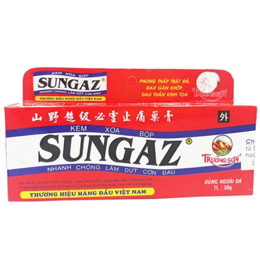 Sungaz 30g- Kem xoa bóp