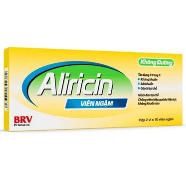 Viên ngậm Aliricin (H/20v)