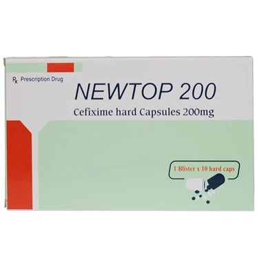 Newtop 200mg ( Cefixim ) (H/1 vỉ*10v)