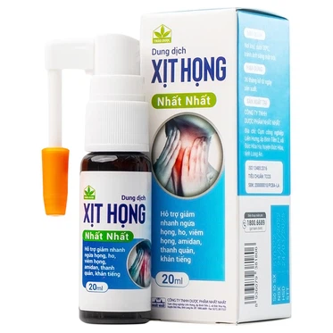 Xịt họng Nhất Nhất 20ml