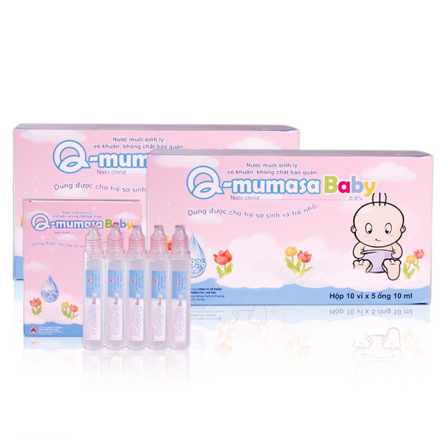 Q-mumasa baby (natriclorid 0,9%) (H/10 vi*5 ống)