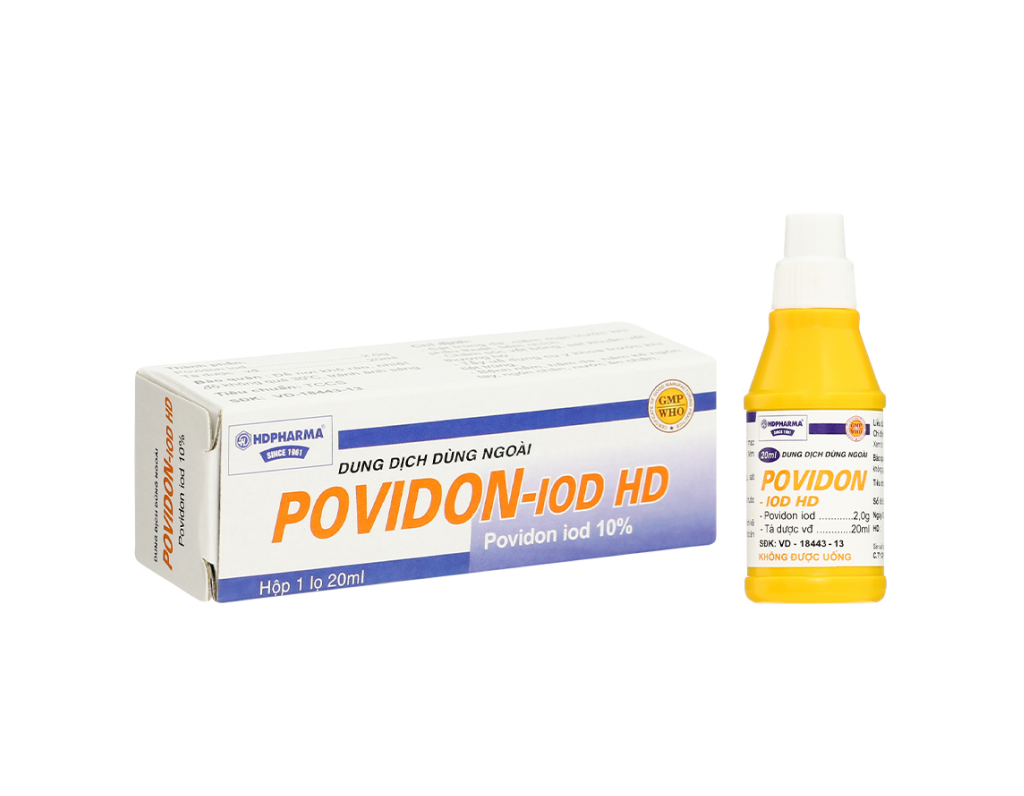 Povidon 10%- 90ml HD