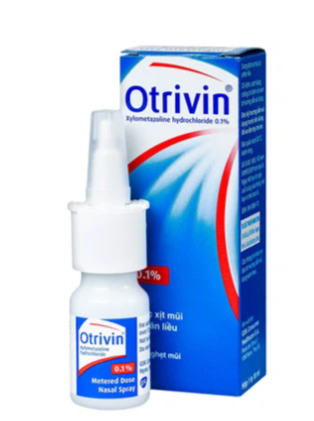 Thuốc xịt mũi Otrivin 0.1% GSK điều trị nghẹt mũi, sung huyết mũi (10ml) - Ảnh 2