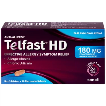 Telfast 180mg (H/1 vỉ*30v)