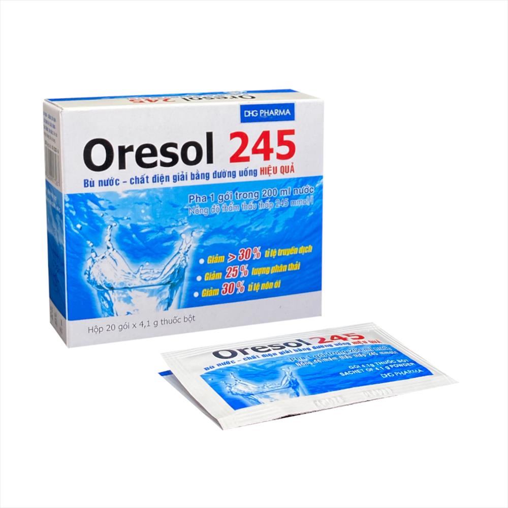 Oresol 245 (H/20 gói)- DHG