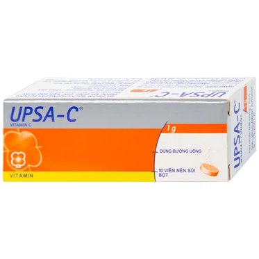 Vitamin C sủi Upsa 1g (T/10v)