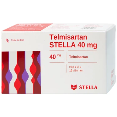 Telmisartan 40mg (H/30 viên) - Stella