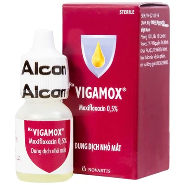 Vigamox 5ml (Moxifloxacin 0,5%)