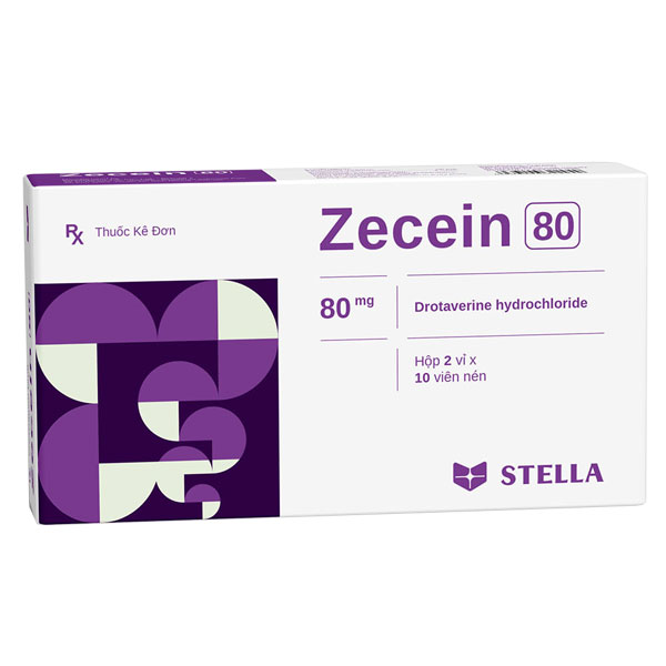 Zecein 80 ( Drotaverine) H/20 viên
