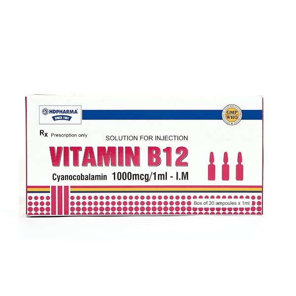 Vitamin B12 (H/100 ống) - HD
